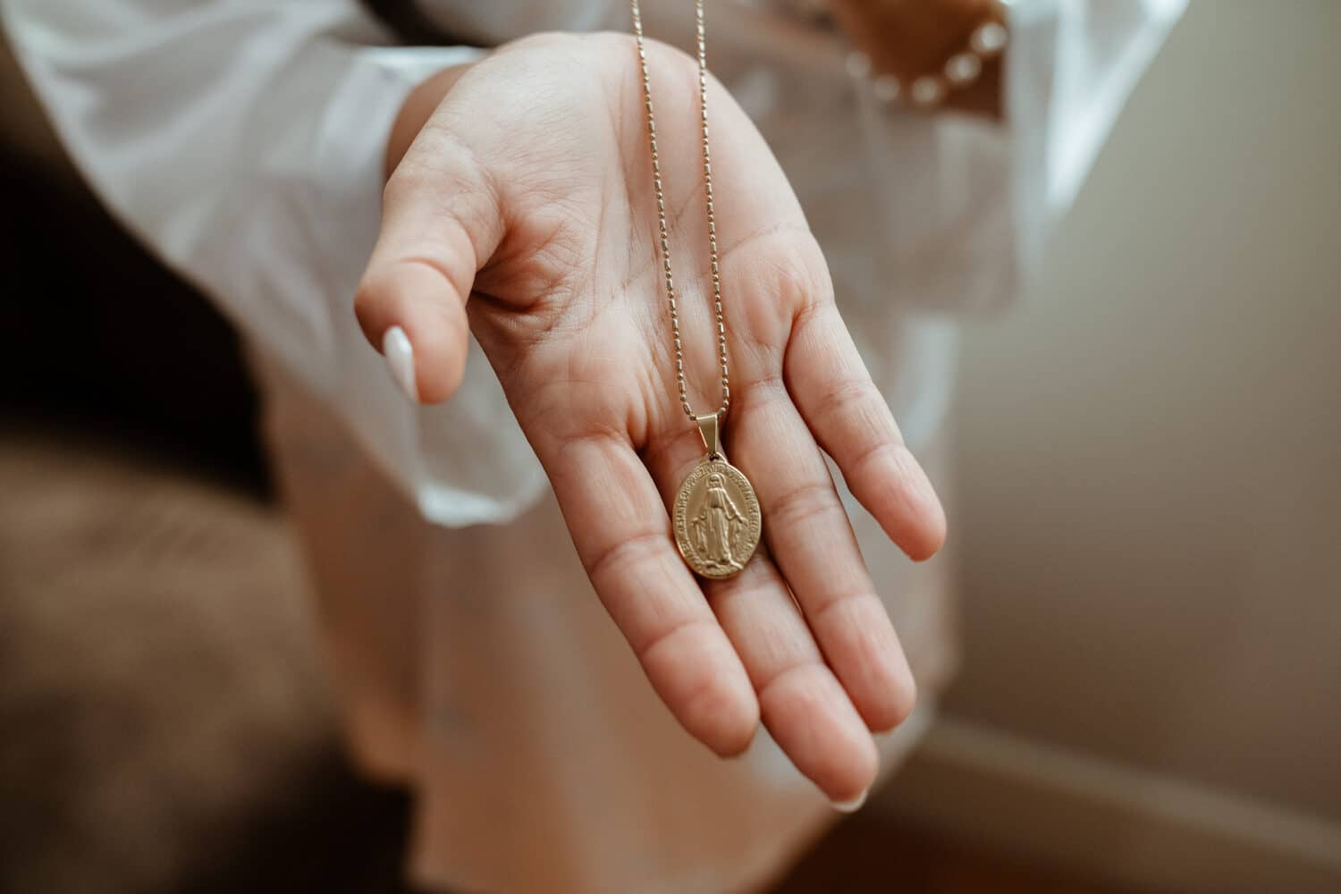 Miraculous Medal. Saint Catherine Labouré.